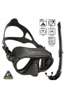 SET MASCHERA CRESSI CALIBRO + CORSICA