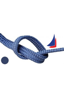 TRECCIA PIATTA PER PARABORDI BLU NAVY