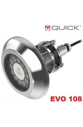 FARETTO SUBACQUEO A LED QUICK EVO 108 PASSASCAFO